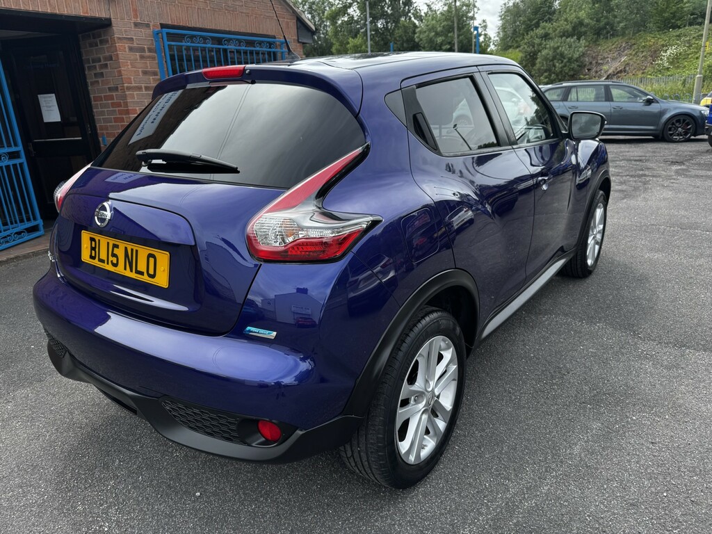 Nissan Juke Acenta Dig-t Blue #5