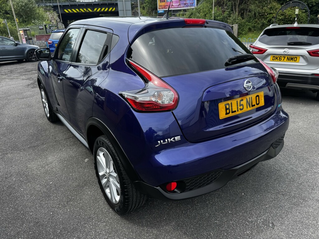 Nissan Juke Acenta Dig-t Blue #3