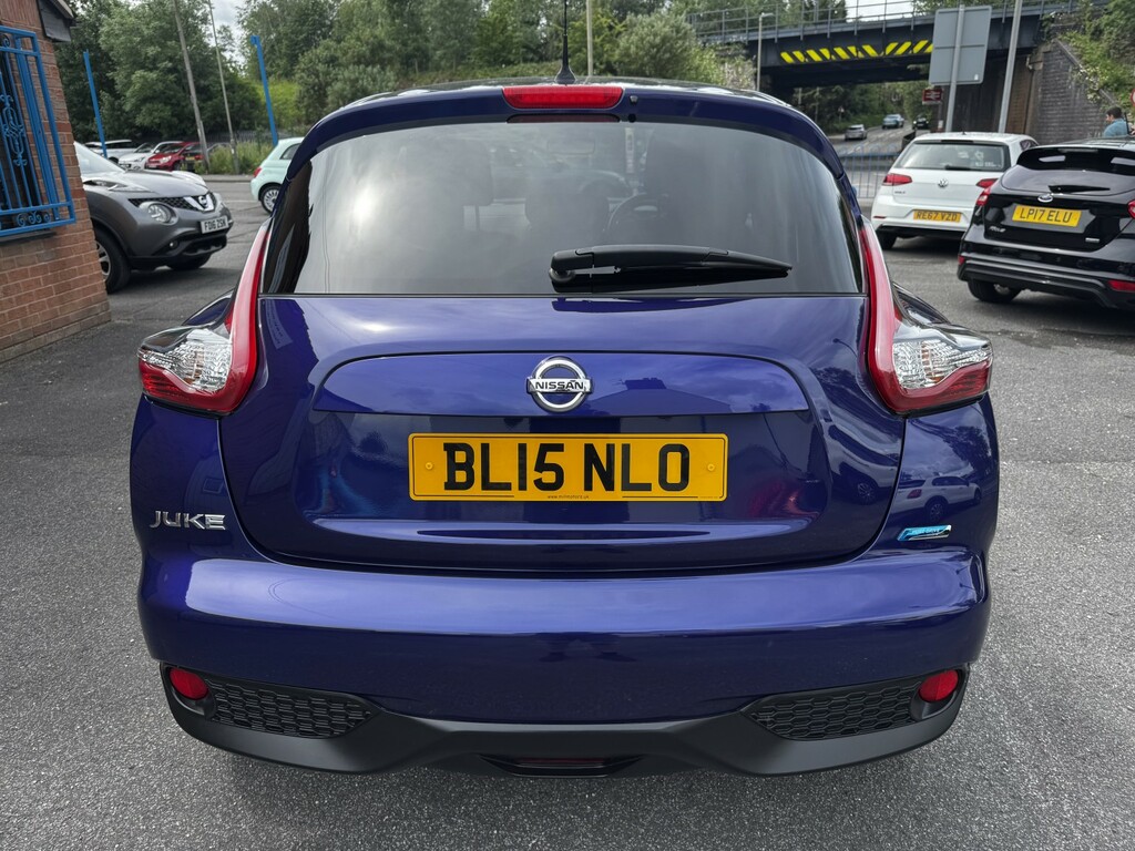 Nissan Juke Acenta Dig-t Blue #4