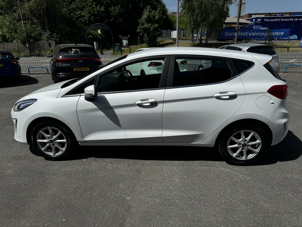 Ford Fiesta 1.0 T Ecoboost Zetec 2018 White #2