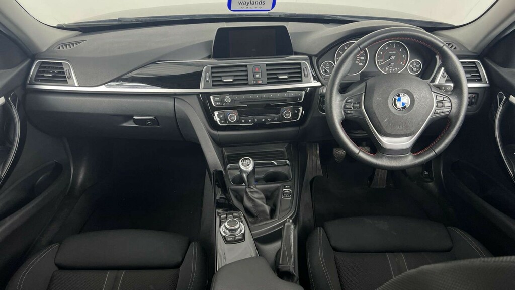 BMW 3 Series 2.0 320D Sport Saloon LP65FNM Black #4