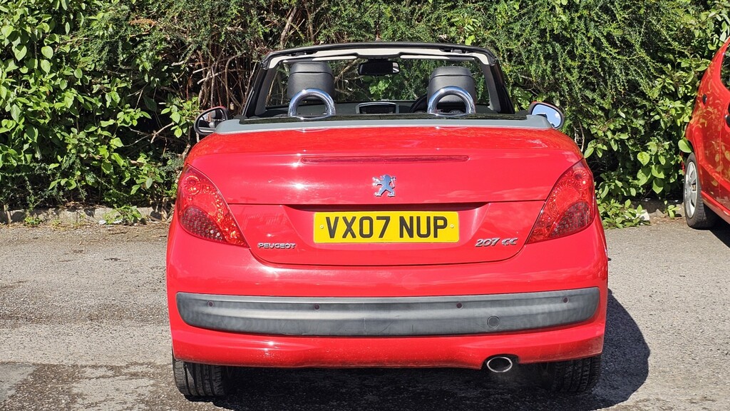 Peugeot 207 CC 1.6 Thp Gt Red #4