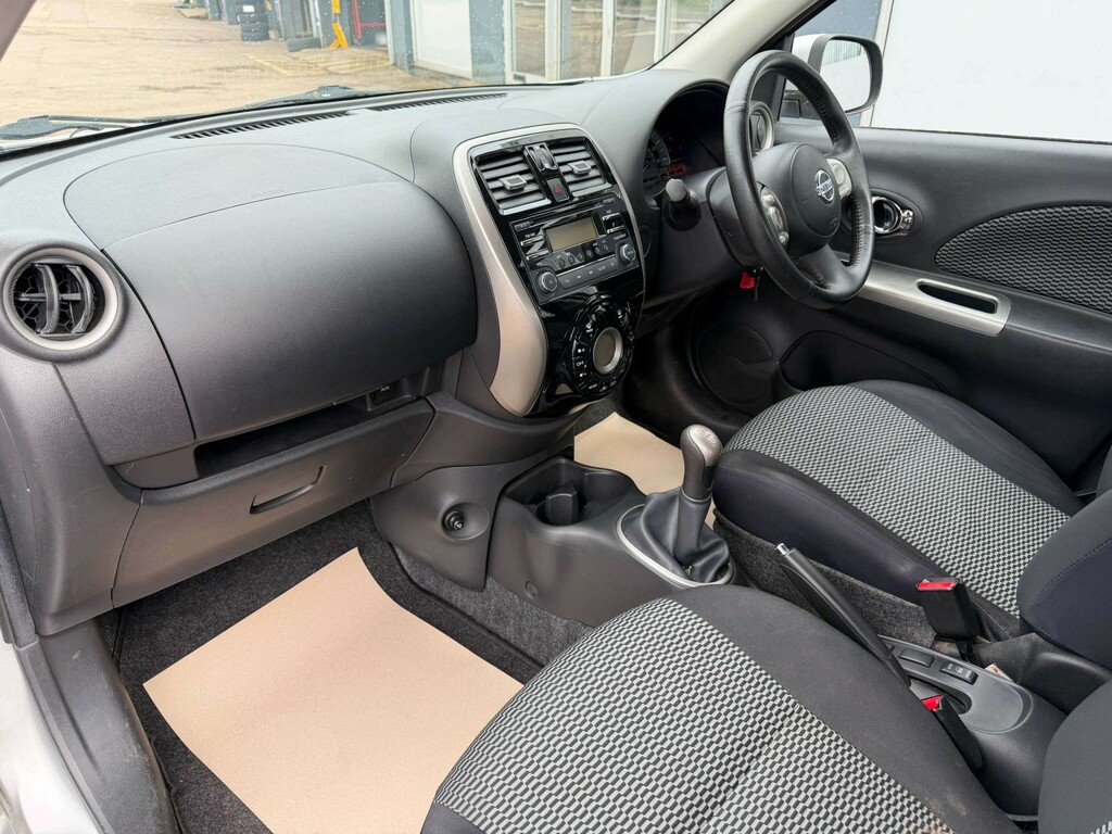 Nissan Micra Hatchback White #13