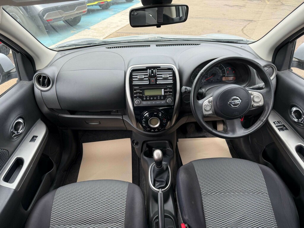 Nissan Micra Hatchback White #10