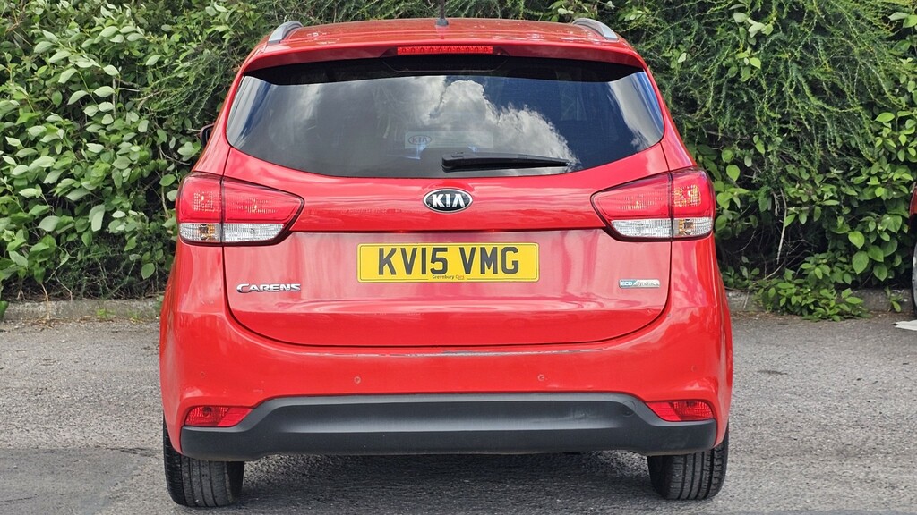 Kia Carens 1.6 Gdi Ecodynamics Sr7 Red #4