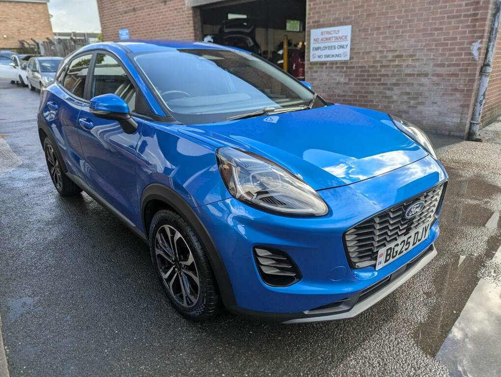 Ford Puma 1.0 Ecoboost Hybrid Mhev Titanium Blue