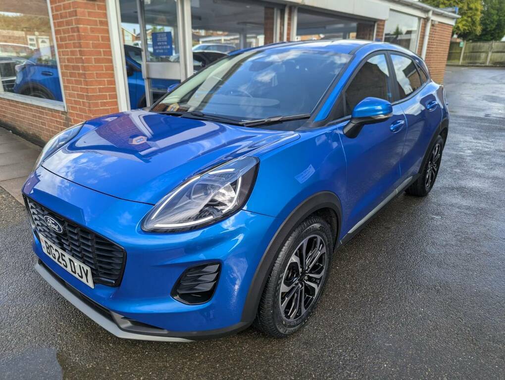 Ford Puma 1.0 Ecoboost Hybrid Mhev Titanium Blue #3