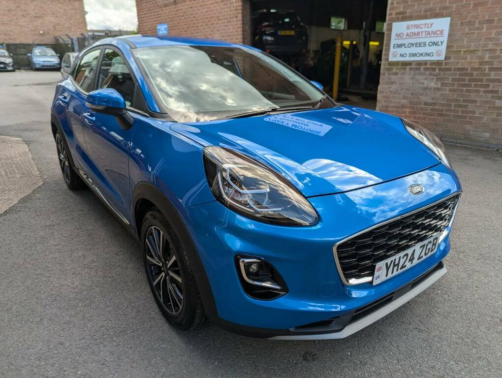Ford Puma 1.0 Ecoboost Hybrid Mhev Titanium Blue