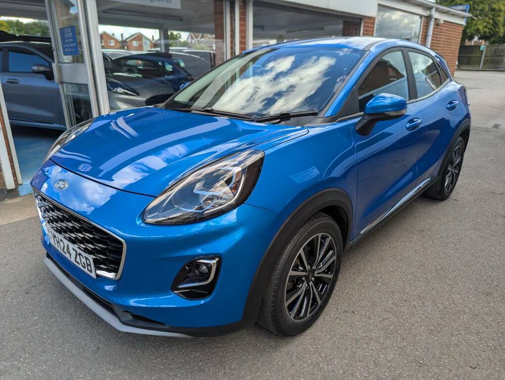 Ford Puma 1.0 Ecoboost Hybrid Mhev Titanium Blue #3