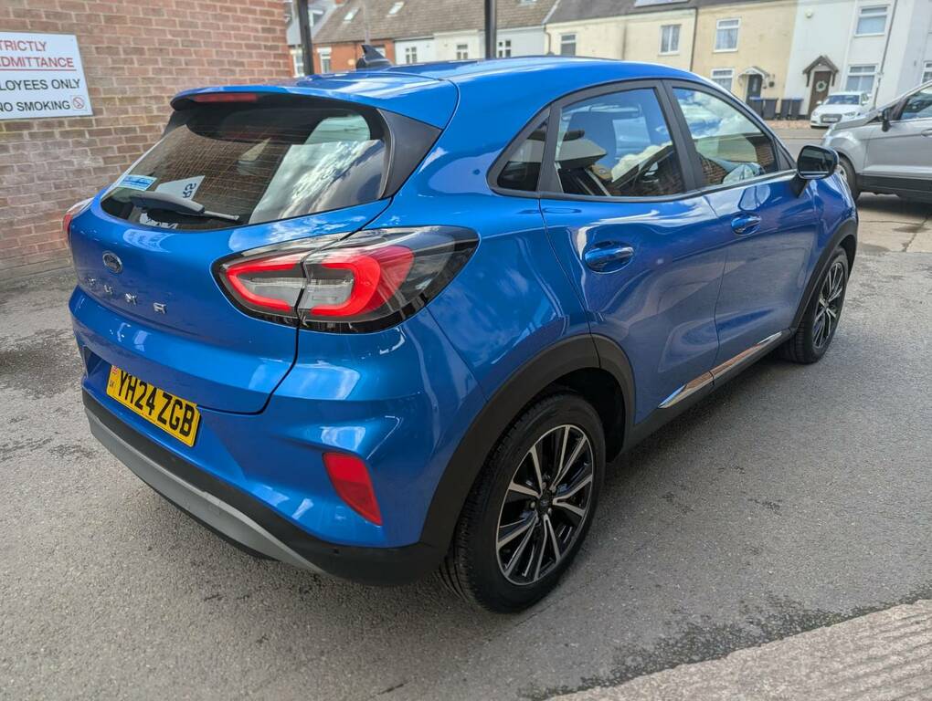 Ford Puma 1.0 Ecoboost Hybrid Mhev Titanium Blue #6