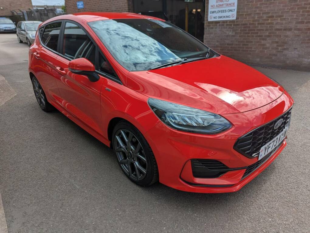Ford Fiesta 1.0 Ecoboost Hybrid Mhev 125 St-line Red