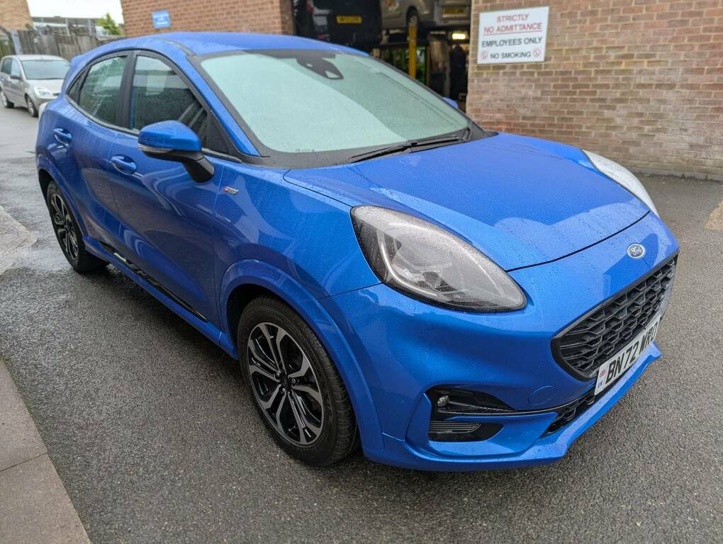Ford Puma 1.0 Ecoboost Hybrid Mhev St-line Blue #5