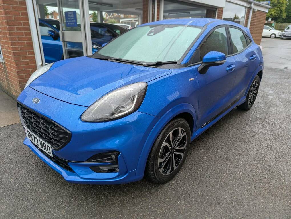 Ford Puma 1.0 Ecoboost Hybrid Mhev St-line Blue