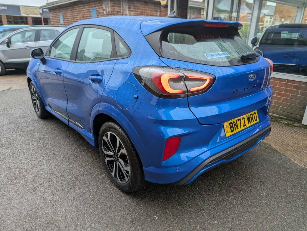 Ford Puma 1.0 Ecoboost Hybrid Mhev St-line Blue #3