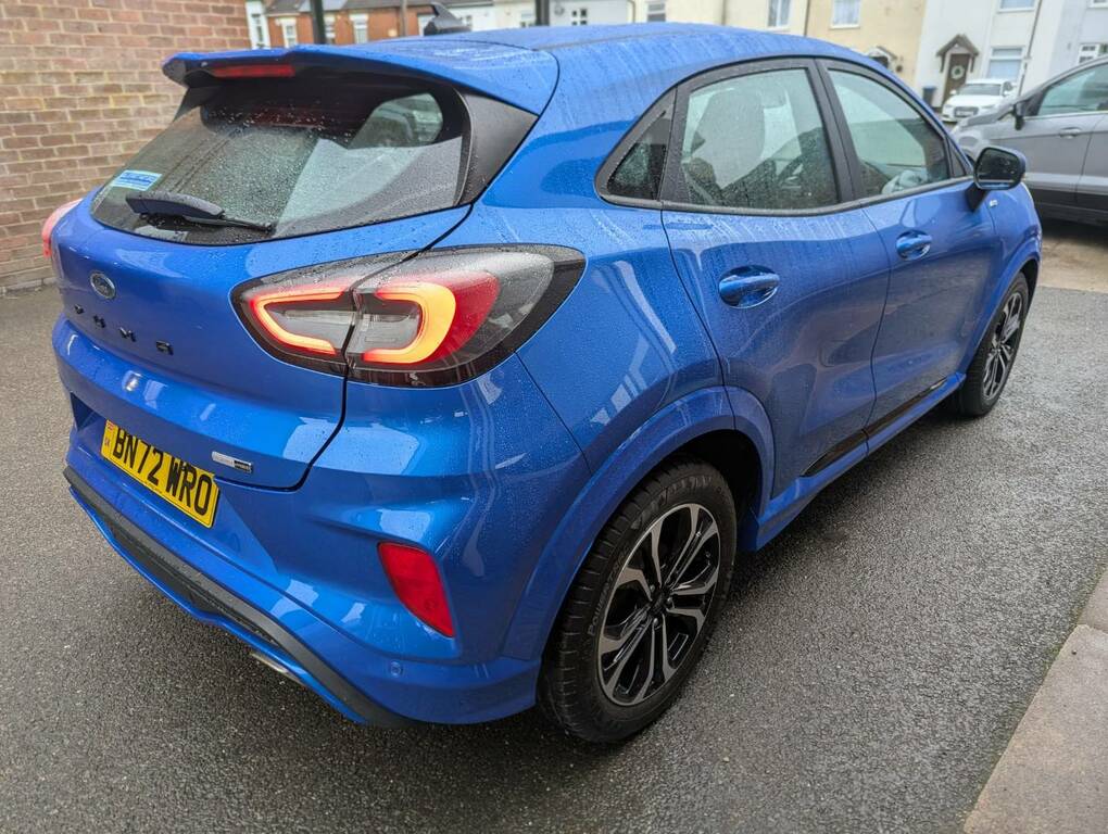 Ford Puma 1.0 Ecoboost Hybrid Mhev St-line Blue #4