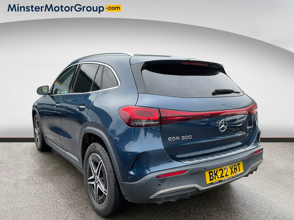 Mercedes-Benz EQA 300 Amg Line 4Matic BK22XBT Blue #4