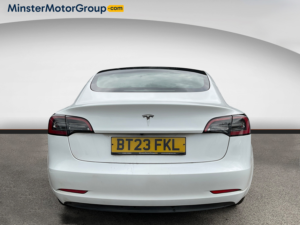 Tesla Model 3 Saloon BT23FKL White #3