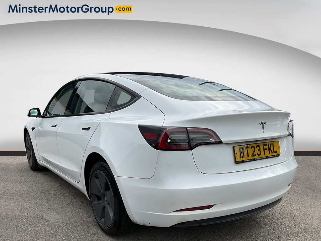 Tesla Model 3 Saloon BT23FKL White #4