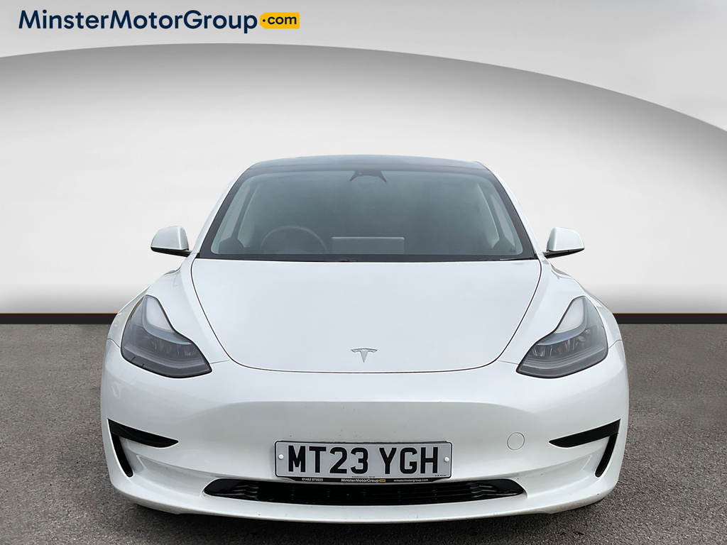 Tesla Model 3 Saloon MT23YGH White #4