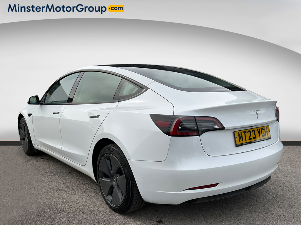 Tesla Model 3 Saloon MT23YGH White #3