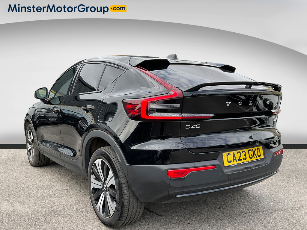 Volvo C40 Recharge Ev Black #4