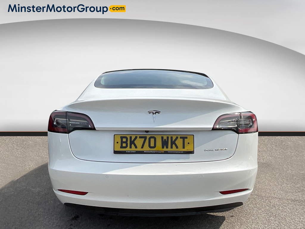 Tesla Model 3 Long Range Awd BK70WKT White #3