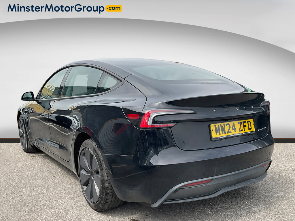 Tesla Model 3 Long Range Awd MW24ZFD Black #4