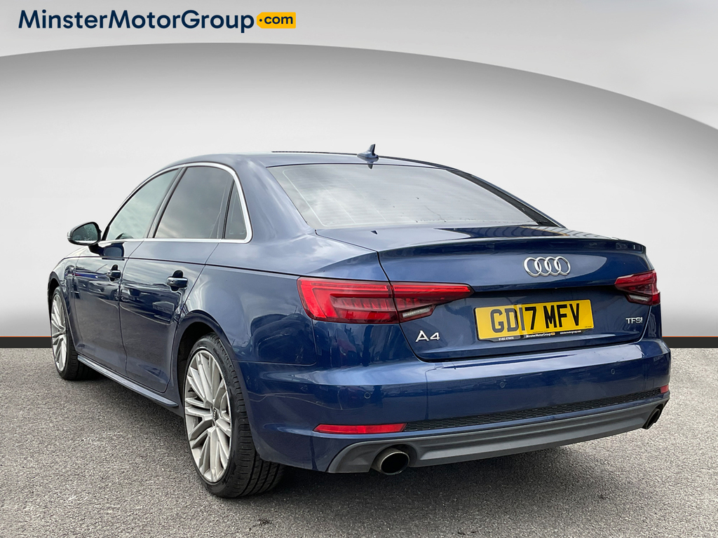Audi A4 S Line Tfsi S-a Blue #4