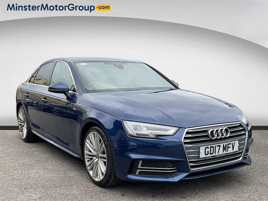 Audi A4 S Line Tfsi S-a Blue