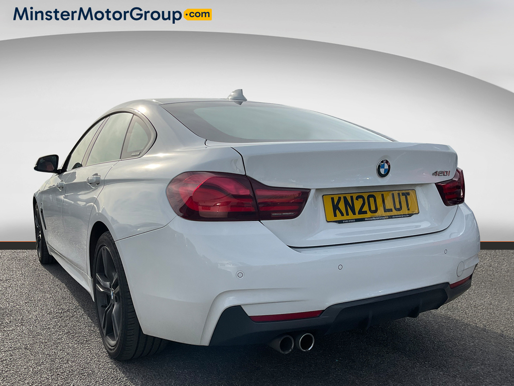 BMW 4 Series Gran Coupe 420I Gran Coupe M Sport KN20LUT White #4