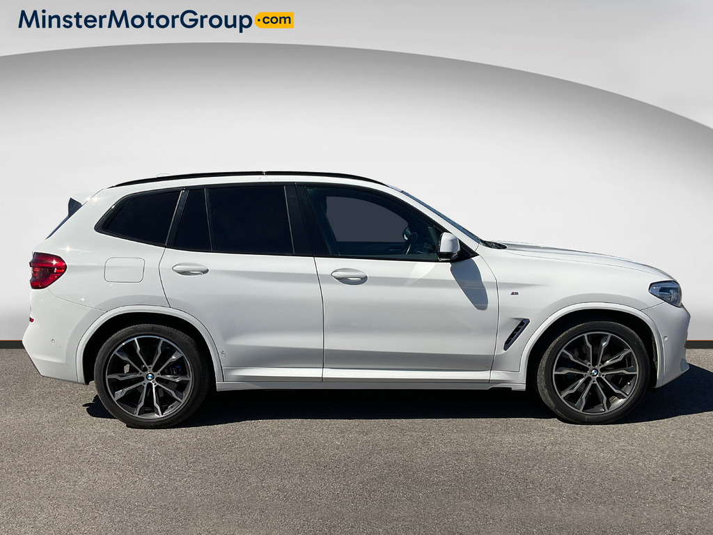 BMW X3 Xdrive30e M Sport LB22YLN White #2
