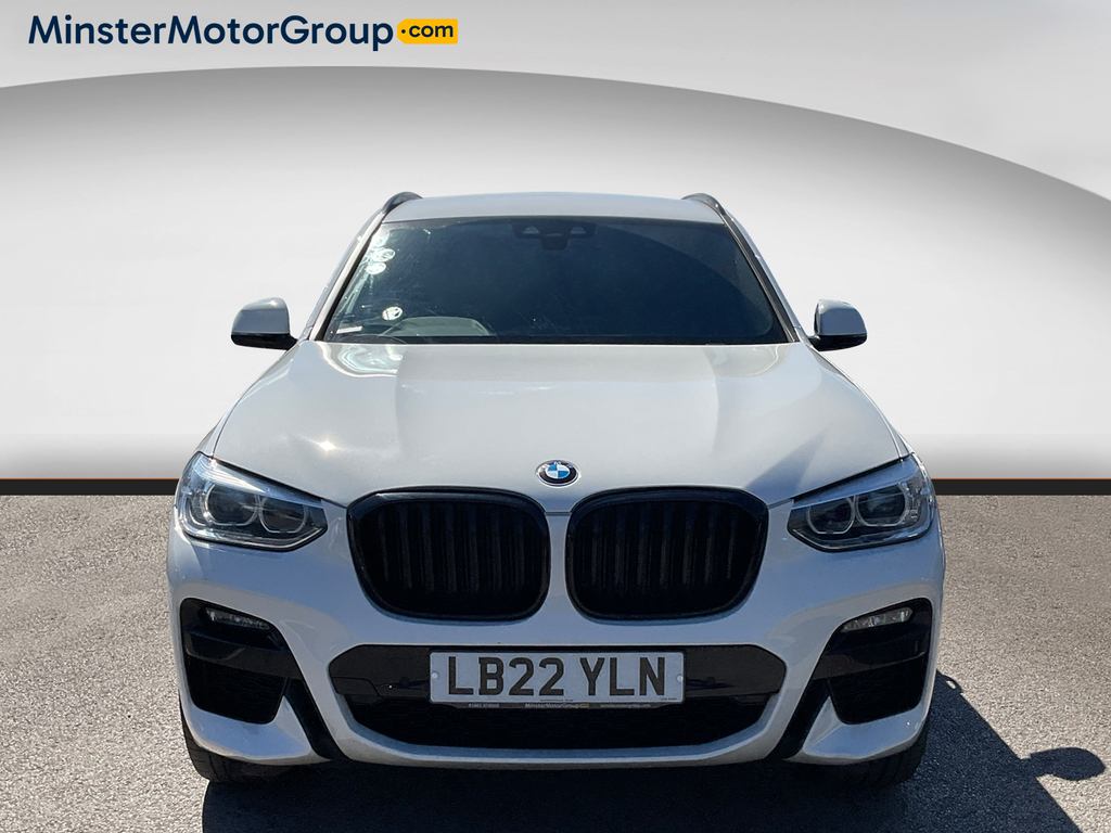 BMW X3 Xdrive30e M Sport LB22YLN White #5