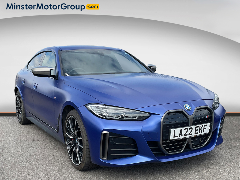 BMW i4 M50 Blue