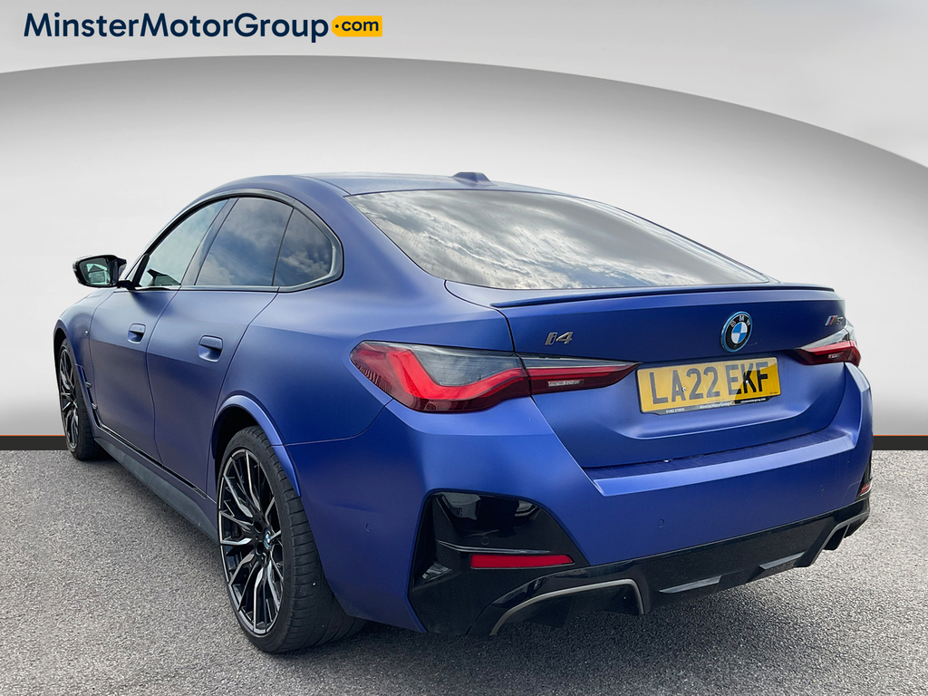 BMW i4 M50 Blue #5