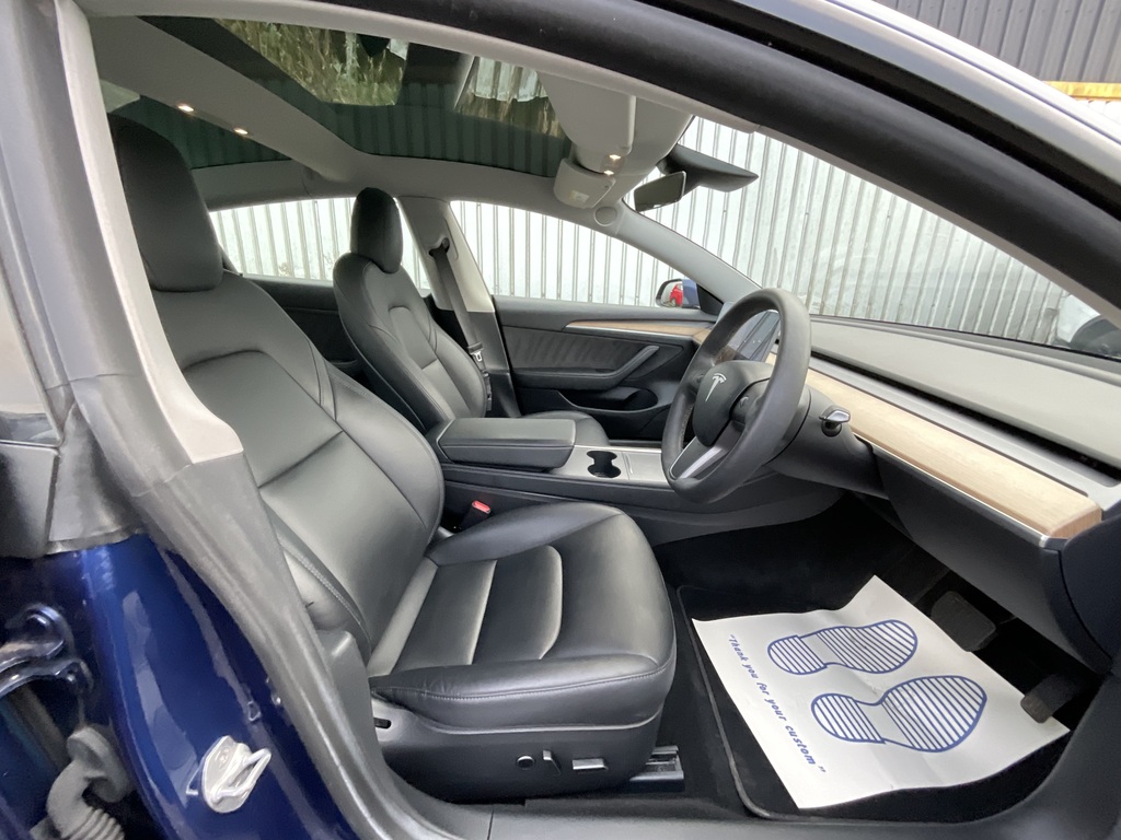 Tesla Model 3 Long Range Awd Blue #4