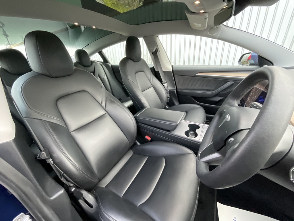 Tesla Model 3 Long Range Awd Blue #3