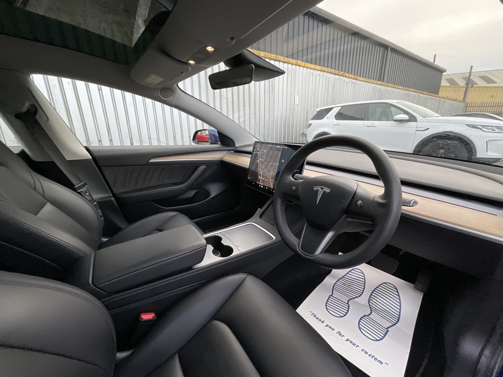 Tesla Model 3 Long Range Awd Blue #2