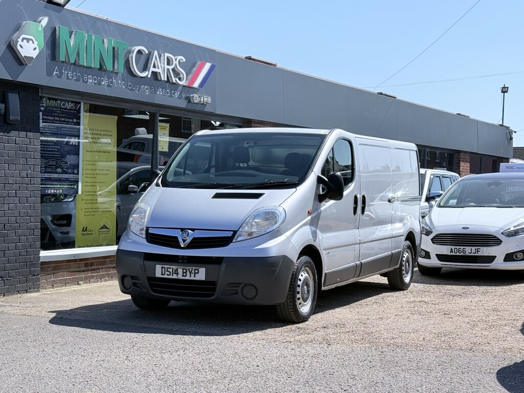 Vauxhall Vivaro Panel Van 2.0 2900 Cdti 201414 Silver