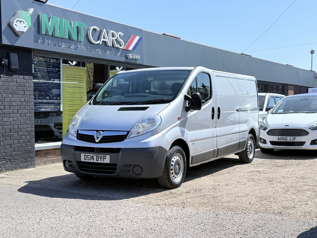 Vauxhall Vivaro Panel Van 2.0 2900 Cdti 201414 Silver #2