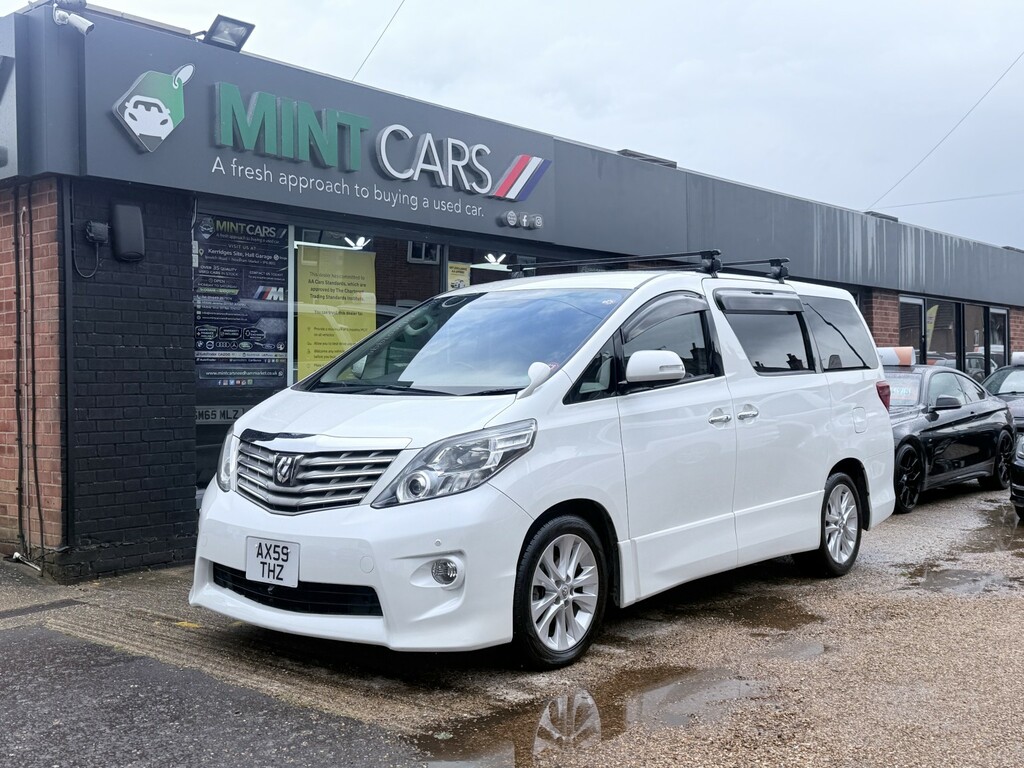Toyota Alphard Petrol White #1