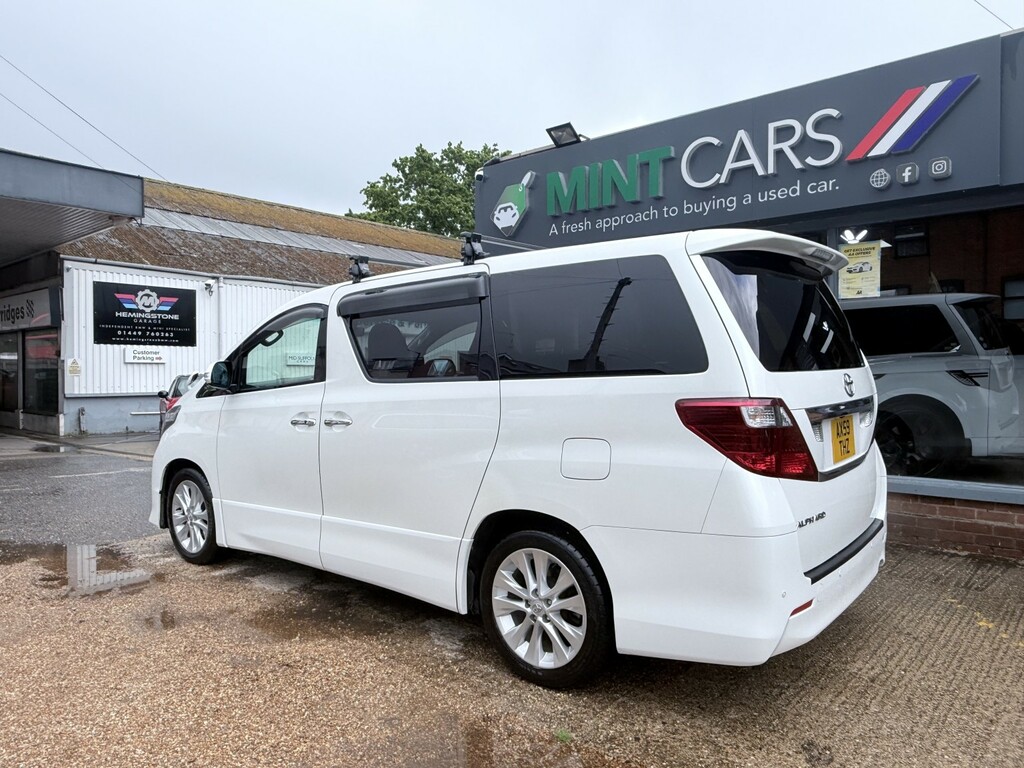 Toyota Alphard Petrol White #5