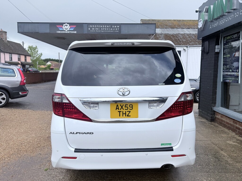 Toyota Alphard Petrol White #7