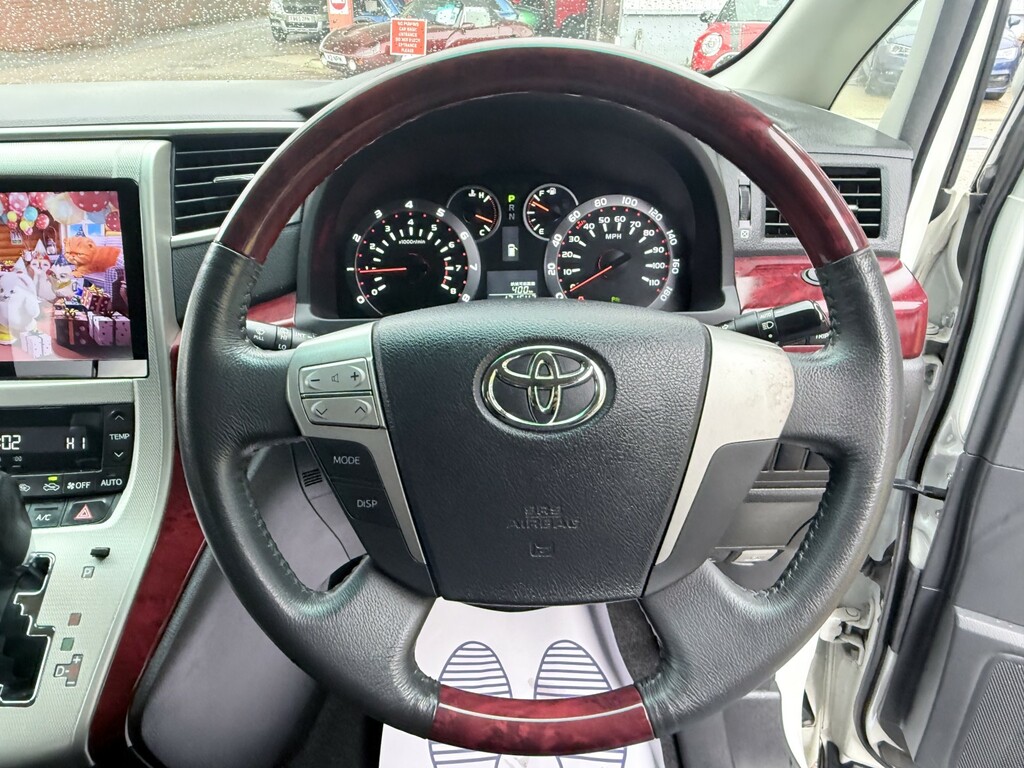 Toyota Alphard Petrol White #39