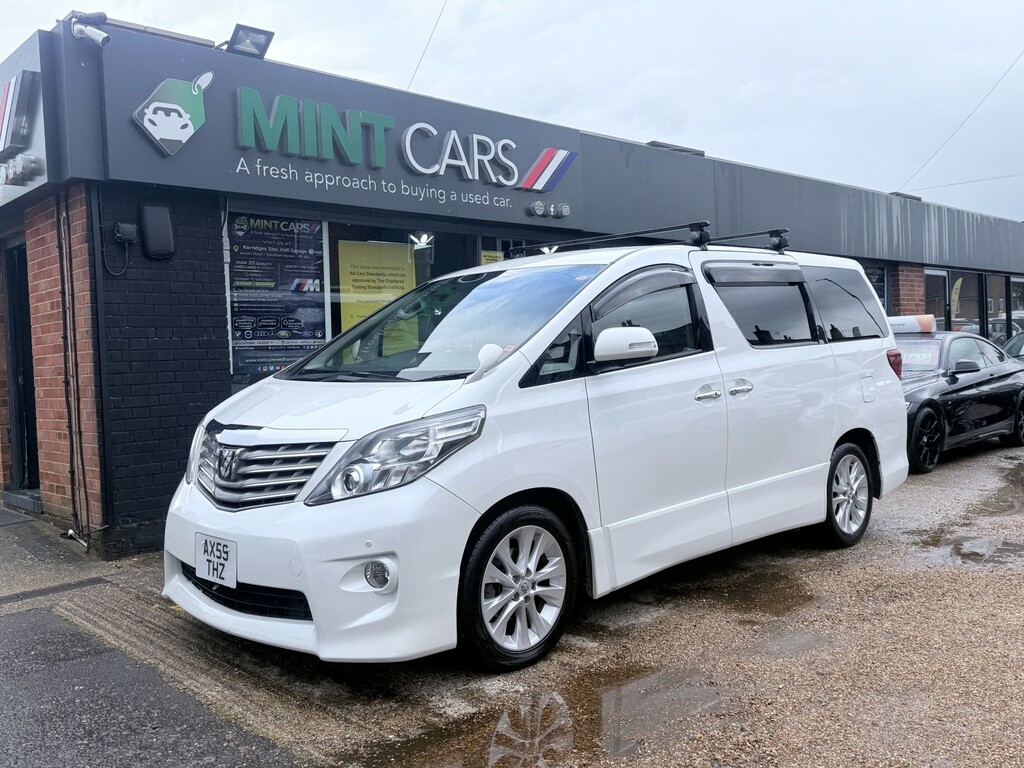 Toyota Alphard Petrol White #2
