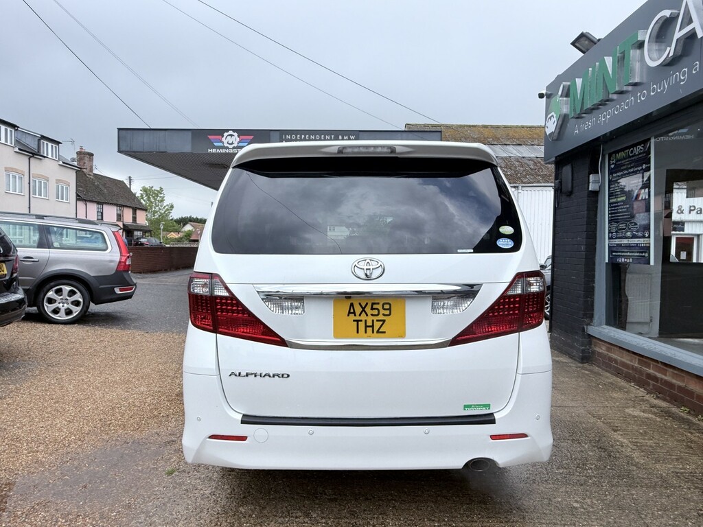 Toyota Alphard Petrol White #6