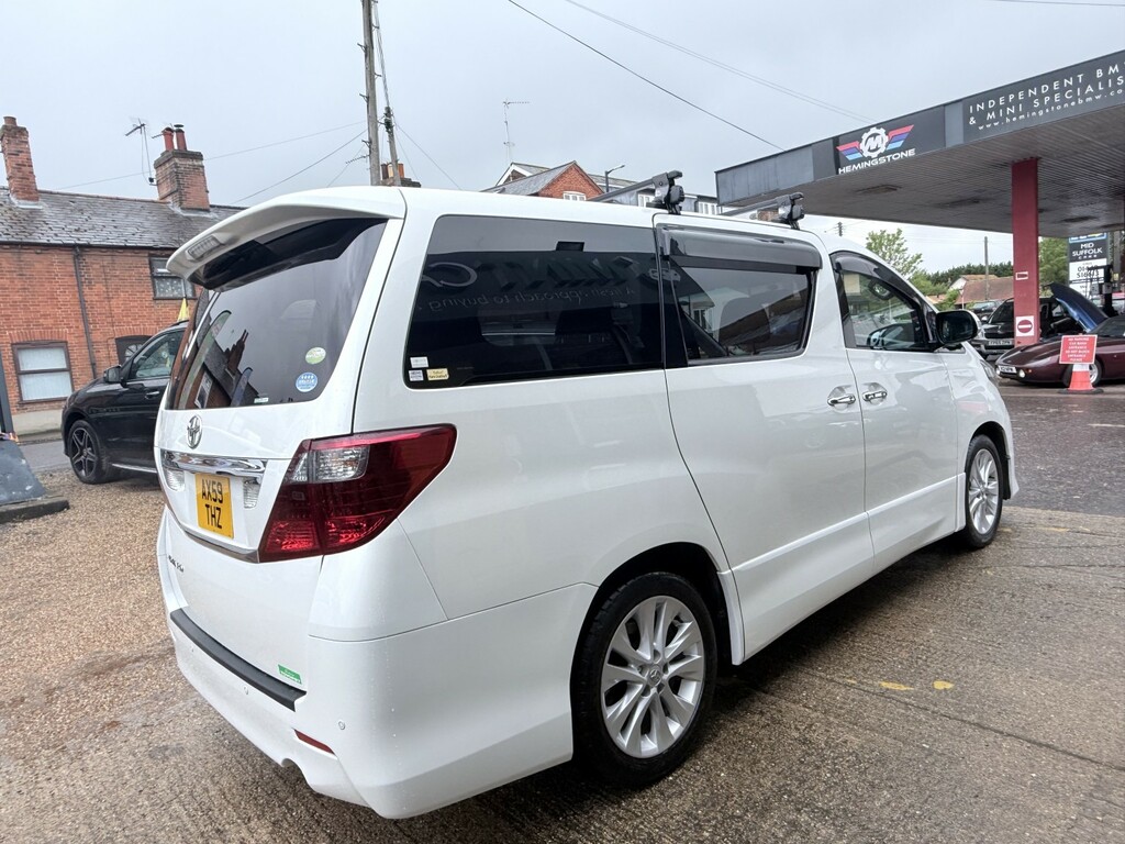 Toyota Alphard Petrol White #9