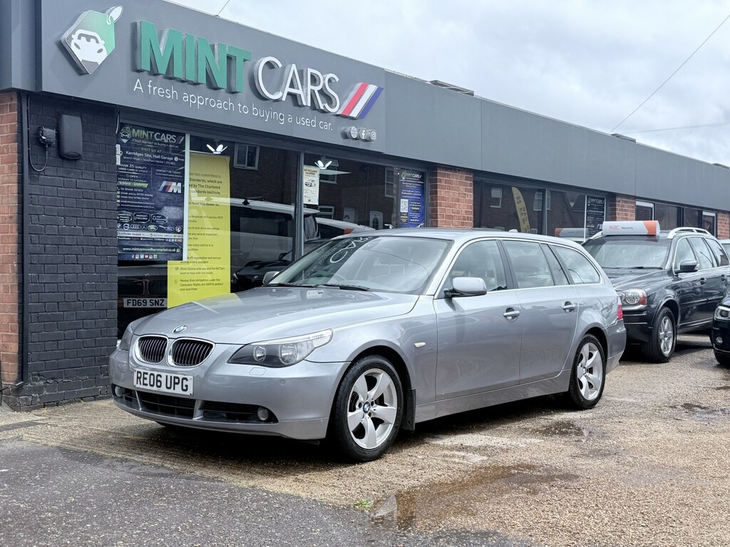 BMW 5 Series Estate 2.5 525D Se Touring 200606 Silver