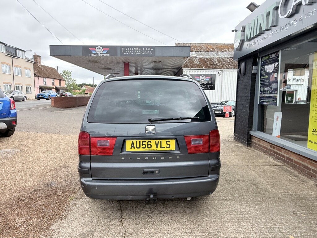 Seat Alhambra Reference Tdi Silver #9