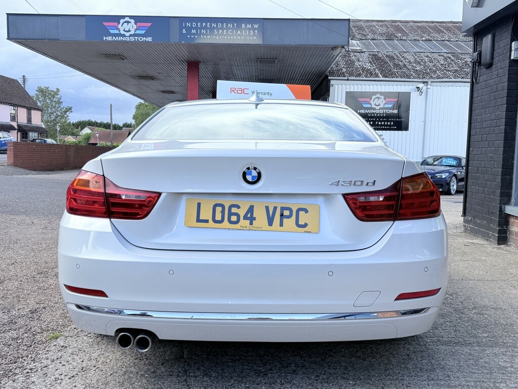 BMW 4 Series Gran Coupe Coupe 3.0 430D Luxury Coupe 201564 White #6
