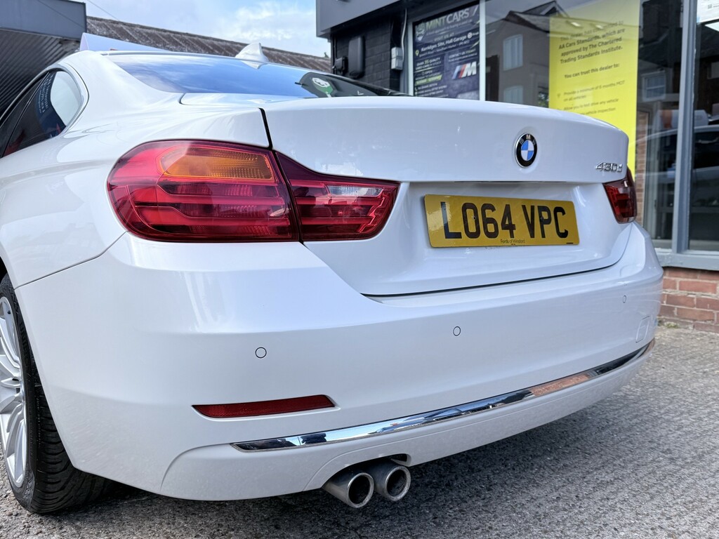 BMW 4 Series Gran Coupe Coupe 3.0 430D Luxury Coupe 201564 White #5